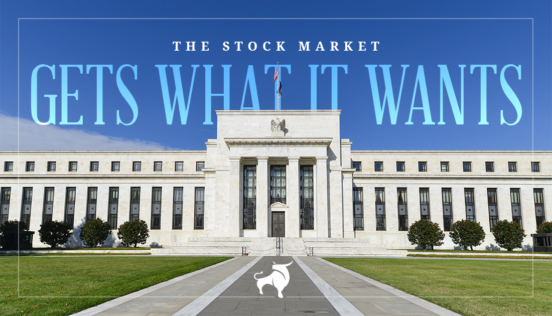 Featured image for “The Stock Market Gets What It Wants”